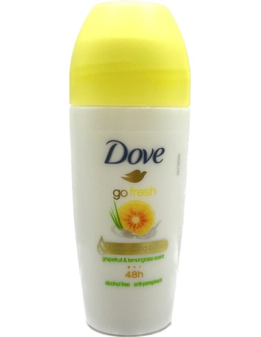 Dove Deodorante Roll-on 50ml - Go Fresh 48h - Grapefruit & Lemongrass